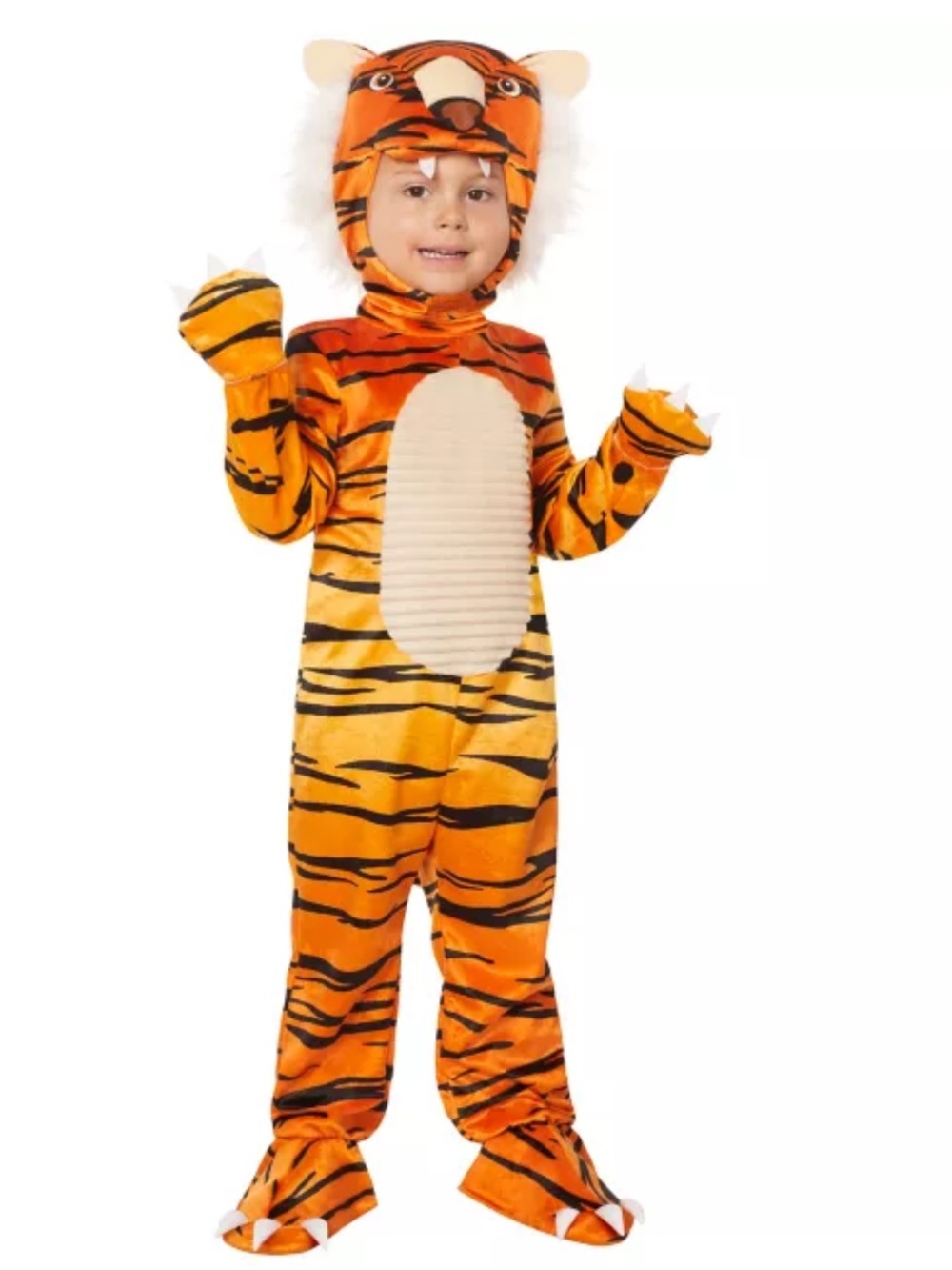 Spirit of Halloween baby tiger costume size 0-6 months .